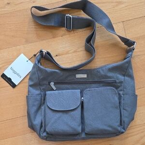 Baggallini Gray Crossbody Bag